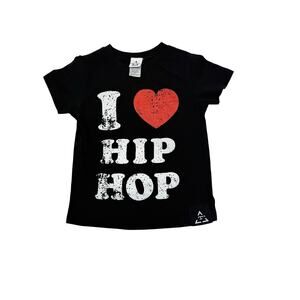 Trilogy Design Co. I Love Hip Hop Tee, 2T